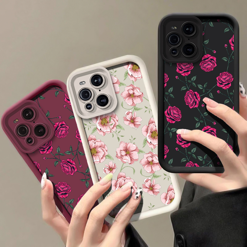 Silikon-Blumen-Handyhülle für  – Oppo Find X8 Bewertung und Preis