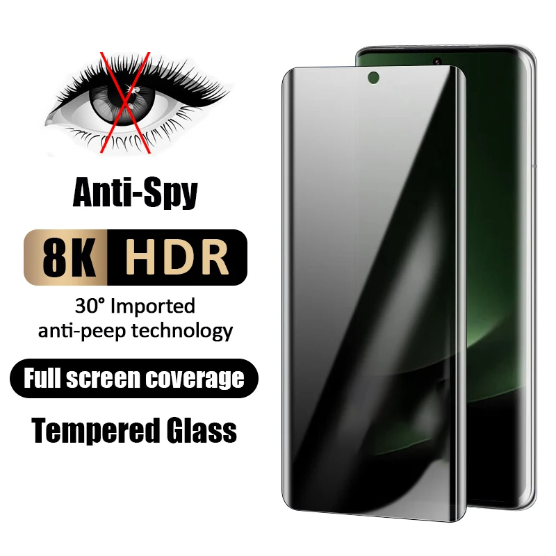 Anti-Spionage-Hartglas mit geb – Curved Edge Screen Bewertung und Preis